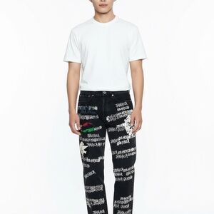 Denim Tears
x Stussy x Our Legacy straight-leg jeans
